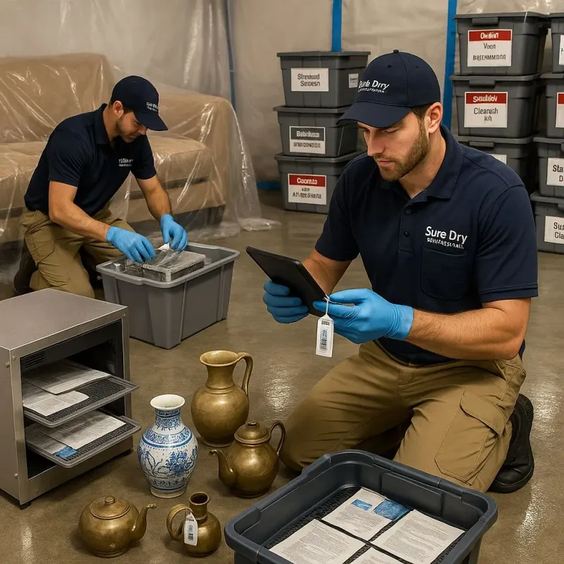 Content Protection and Restoration process in Steelton, PA
